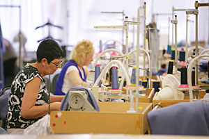 David Nieper's Alfreton workrooms