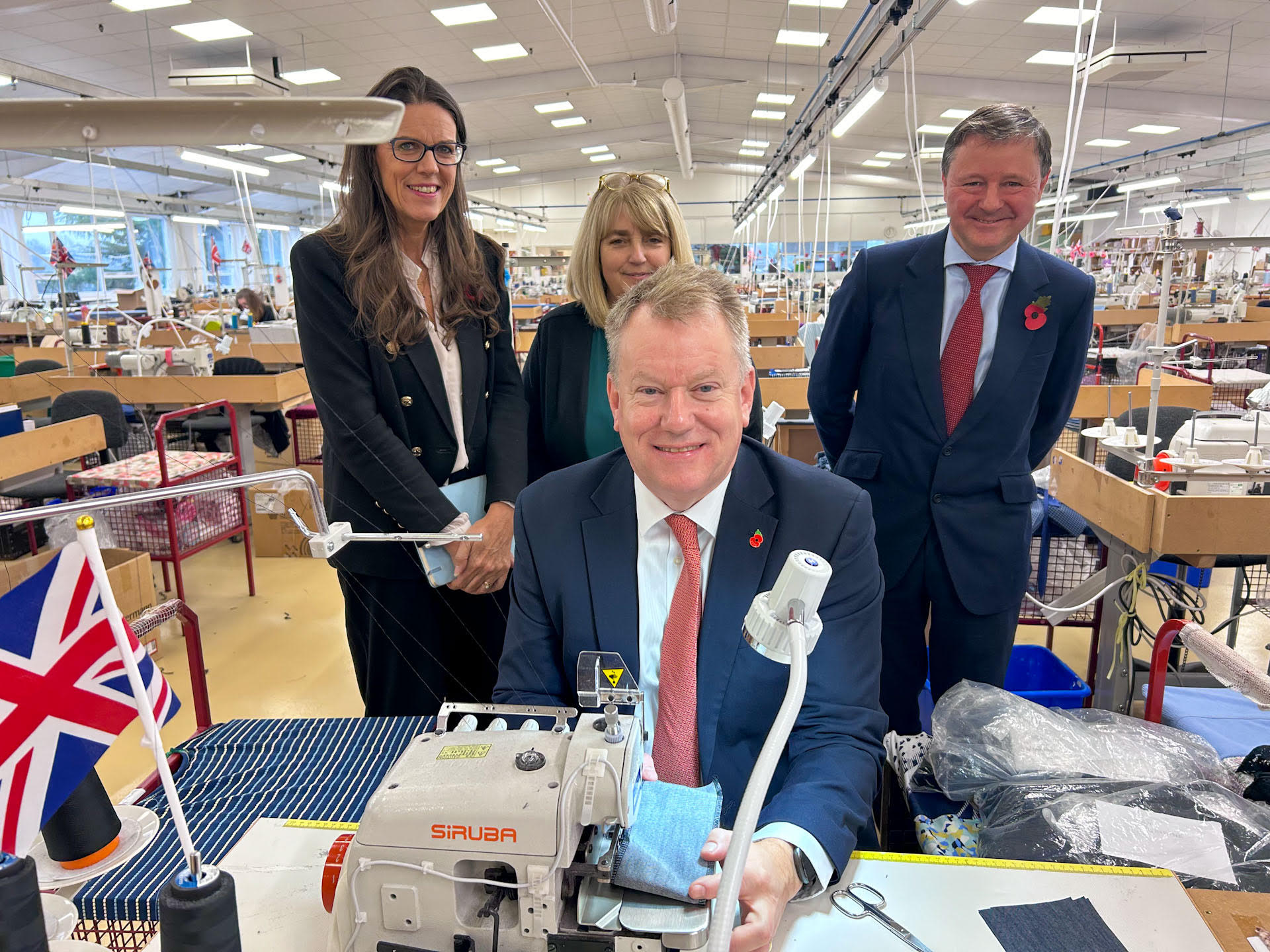 Education and industry in partnership: Lord Frost visits Alfreton