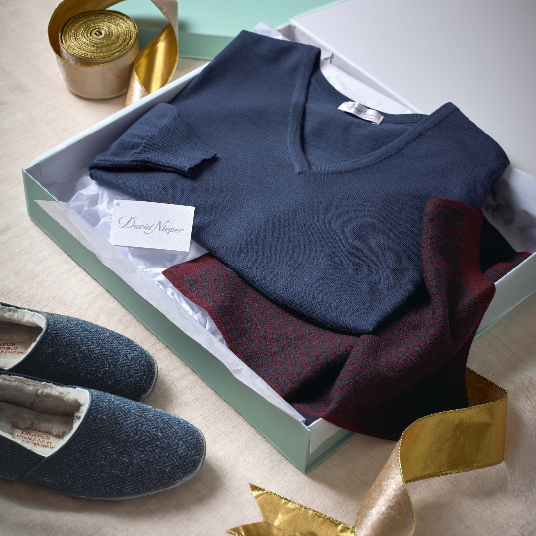 David Nieper unwraps first-ever limited-edition menswear collection for Christmas 2024