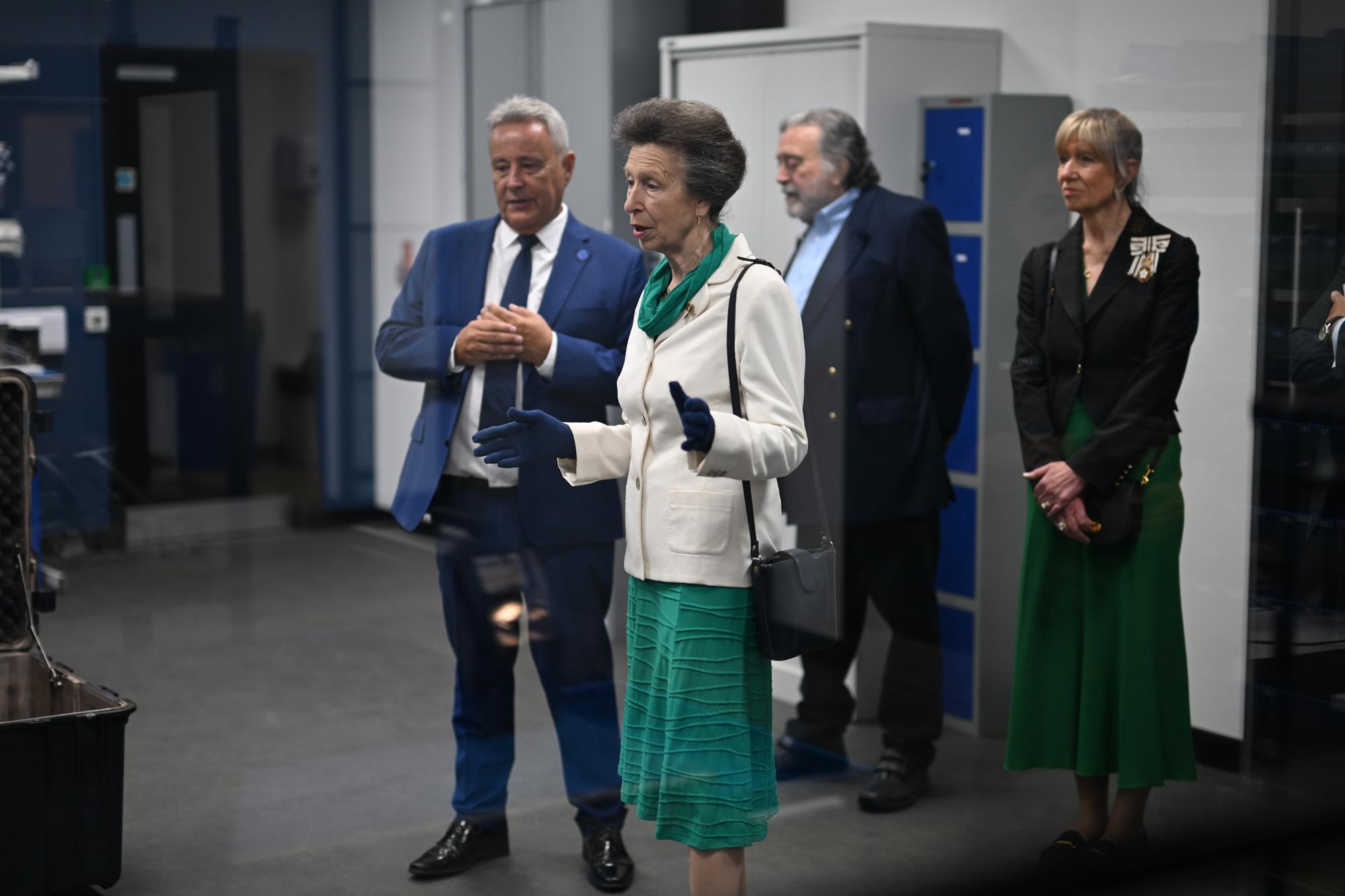 David Nieper featured in the Derbyshire Times – Outfit for Princess Royal